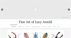 Desktop Screenshot of lucyarnold.com